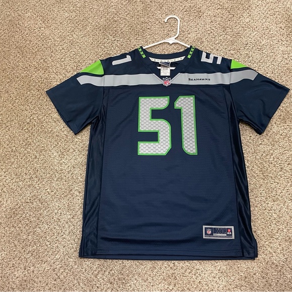Rare Seattle Seahawks Barkevious Mingo Jersey Youth XL - Picture 1 of 5